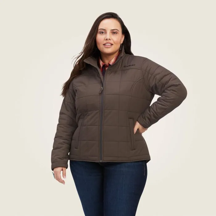 Women Jackets and Vests Ariat Crius Insulated Jacket Banyan Bark Women Jackets and Vests Ariat Crius Insulated Jacket Banyan Bark