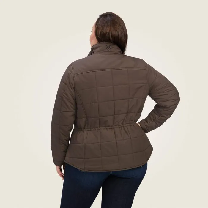 Women Jackets and Vests Ariat Crius Insulated Jacket Banyan Bark Women Jackets and Vests Ariat Crius Insulated Jacket Banyan Bark