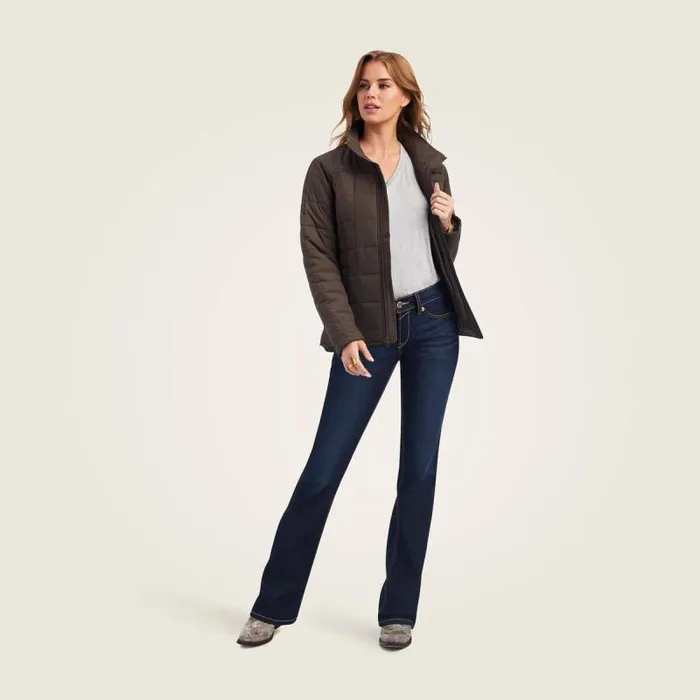 Women Jackets and Vests Ariat Crius Insulated Jacket Banyan Bark Women Jackets and Vests Ariat Crius Insulated Jacket Banyan Bark