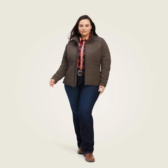 Women Jackets and Vests Ariat Crius Insulated Jacket Banyan Bark Women Jackets and Vests Ariat Crius Insulated Jacket Banyan Bark