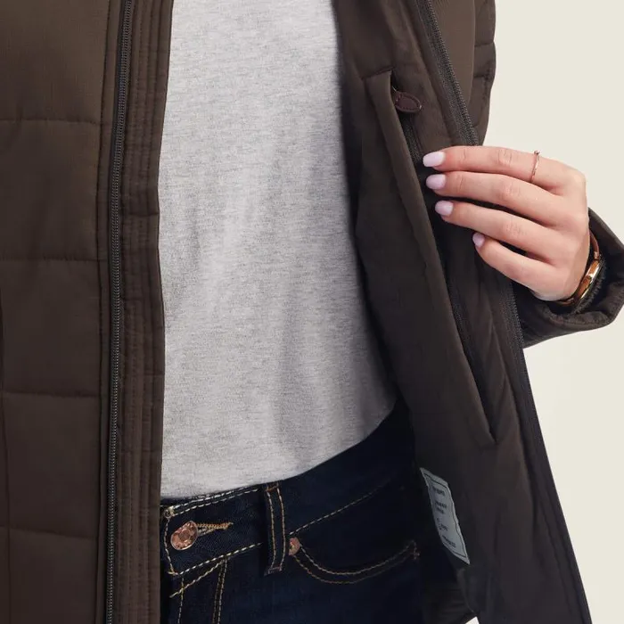Women Jackets and Vests Ariat Crius Insulated Jacket Banyan Bark Women Jackets and Vests Ariat Crius Insulated Jacket Banyan Bark