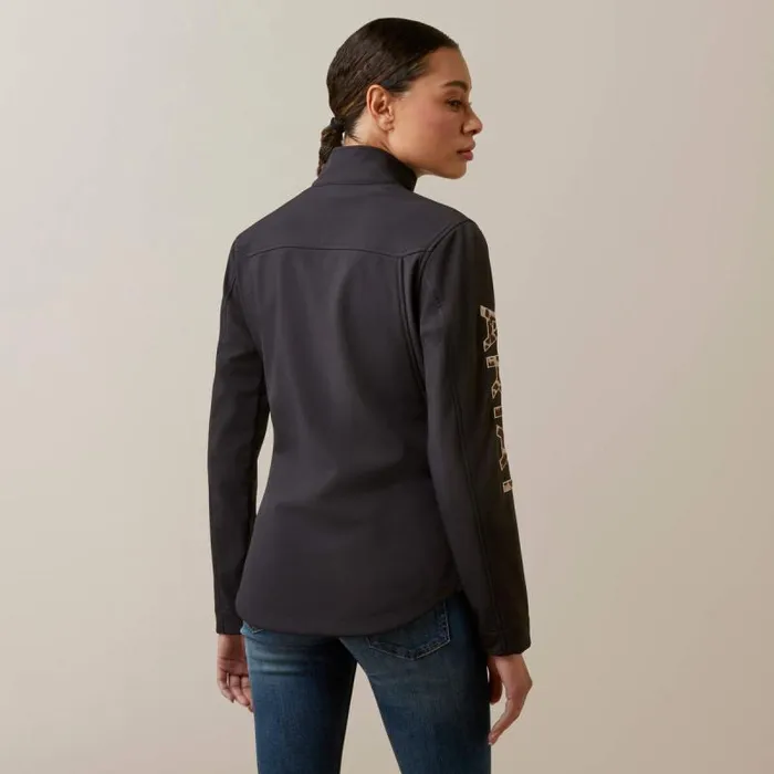 Women Jackets and Vests Ariat New Team Softshell Jacket Blackpony Women Jackets and Vests Ariat New Team Softshell Jacket Blackpony