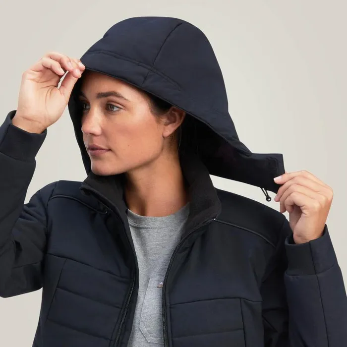 Women Jackets and Vests Ariat Rebar Valkyrie Stretch Canvas Insulated Jacket Black Women Jackets and Vests Ariat Rebar Valkyrie Stretch Canvas Insulated Jacket Black