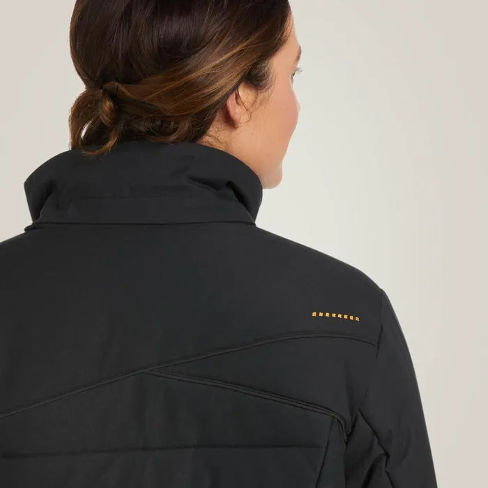 Women Jackets and Vests Ariat Rebar Valkyrie Stretch Canvas Insulated Jacket Black Women Jackets and Vests Ariat Rebar Valkyrie Stretch Canvas Insulated Jacket Black