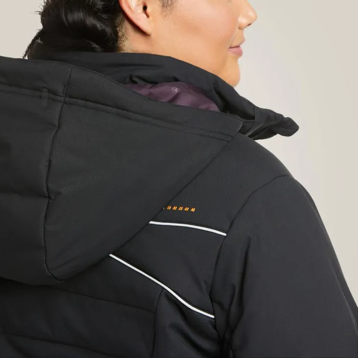 Women Jackets and Vests Ariat Rebar Valkyrie Stretch Canvas Insulated Jacket Black Women Jackets and Vests Ariat Rebar Valkyrie Stretch Canvas Insulated Jacket Black