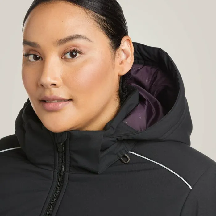 Women Jackets and Vests Ariat Rebar Valkyrie Stretch Canvas Insulated Jacket Black Women Jackets and Vests Ariat Rebar Valkyrie Stretch Canvas Insulated Jacket Black