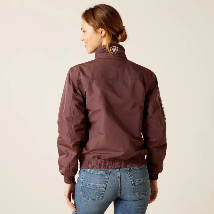 Women Jackets and Vests Ariat Stable Insulated Jacket Huckleberry Women Jackets and Vests Ariat Stable Insulated Jacket Huckleberry