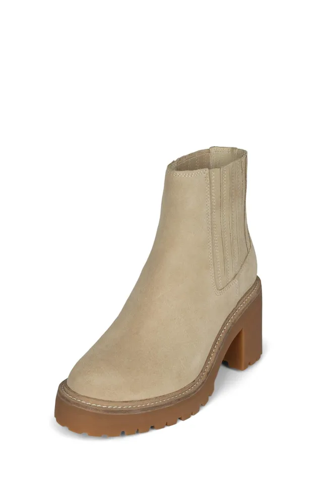 Women Jeffrey Campbell Ankle To Mid TUCKEE Sand Suede