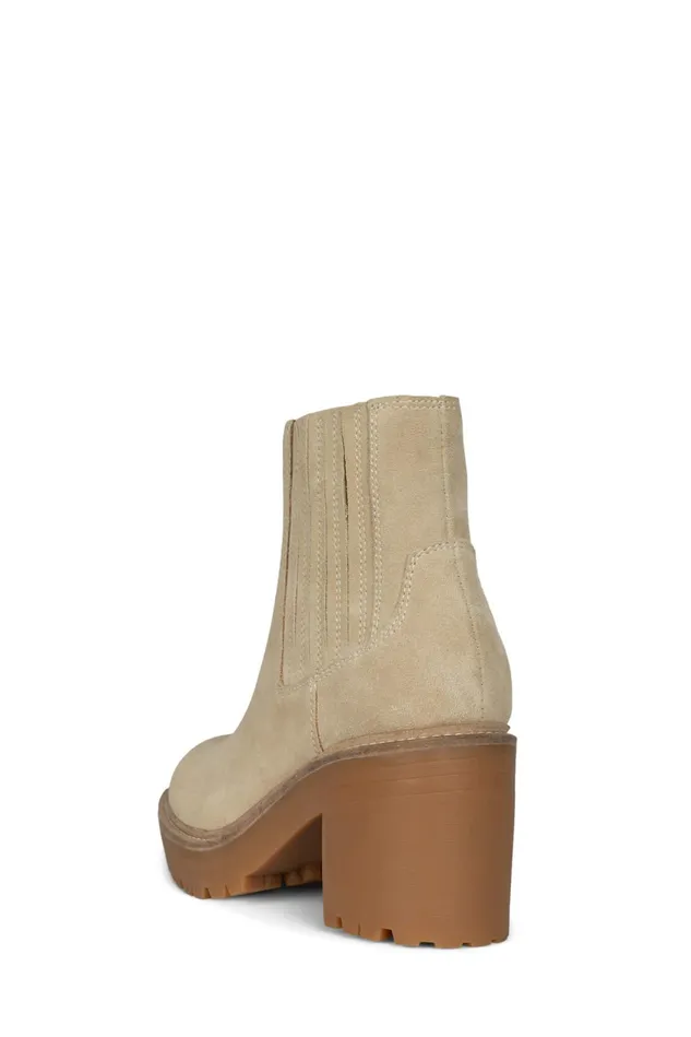 Women Jeffrey Campbell Ankle To Mid TUCKEE Sand Suede