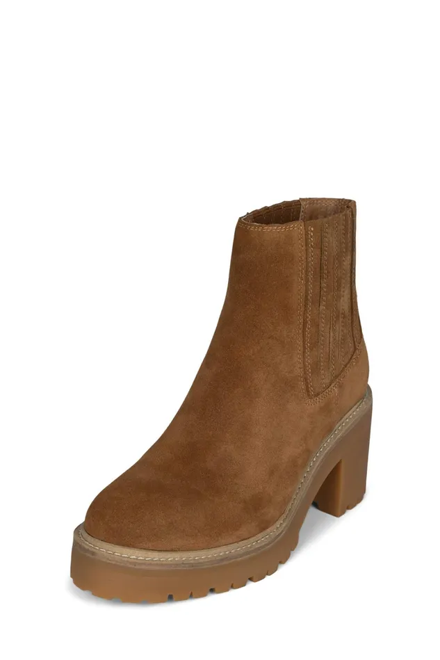 Women Jeffrey Campbell Ankle To Mid TUCKEE Sand Suede