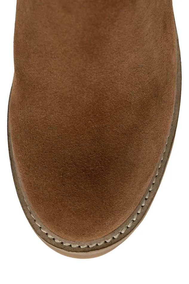 Women Jeffrey Campbell Ankle To Mid TUCKEE Sand Suede