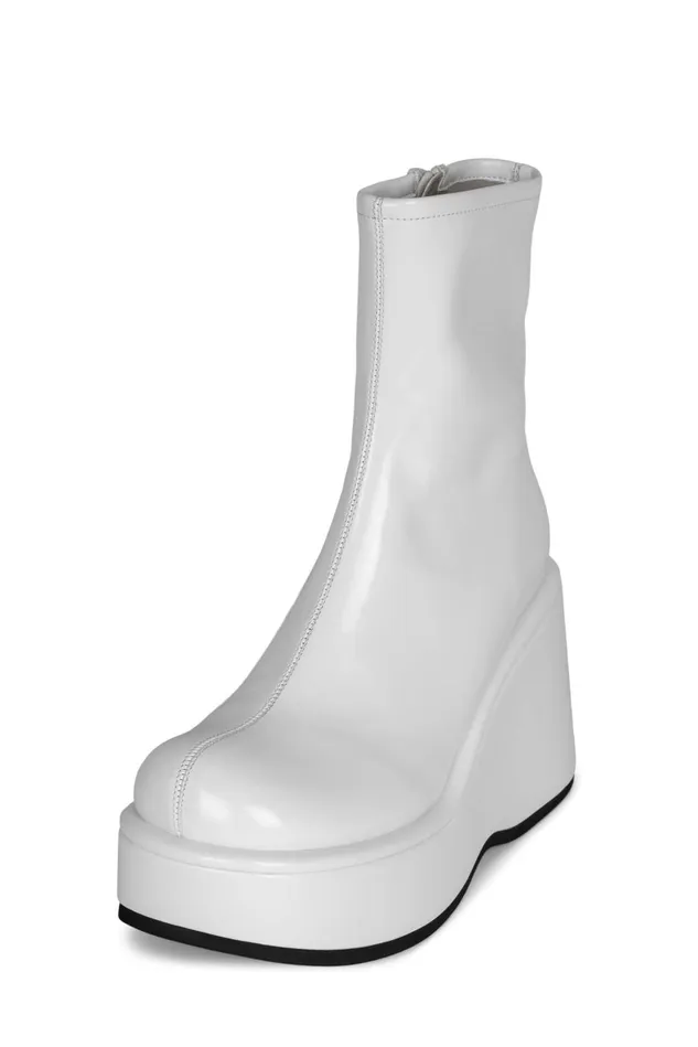 Women Jeffrey Campbell Boot MILLENNIUM White Box
