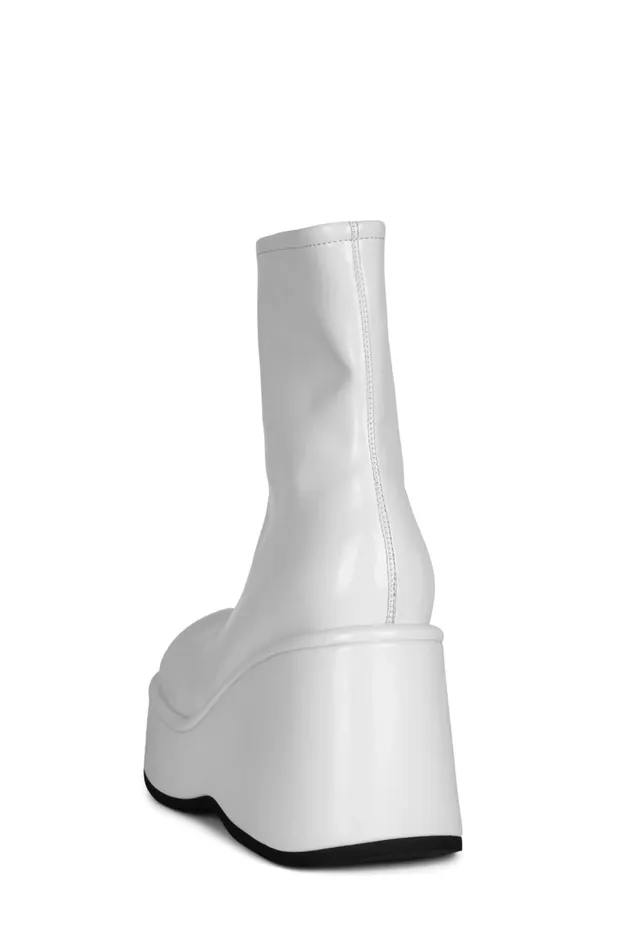 Women Jeffrey Campbell Boot MILLENNIUM White Box