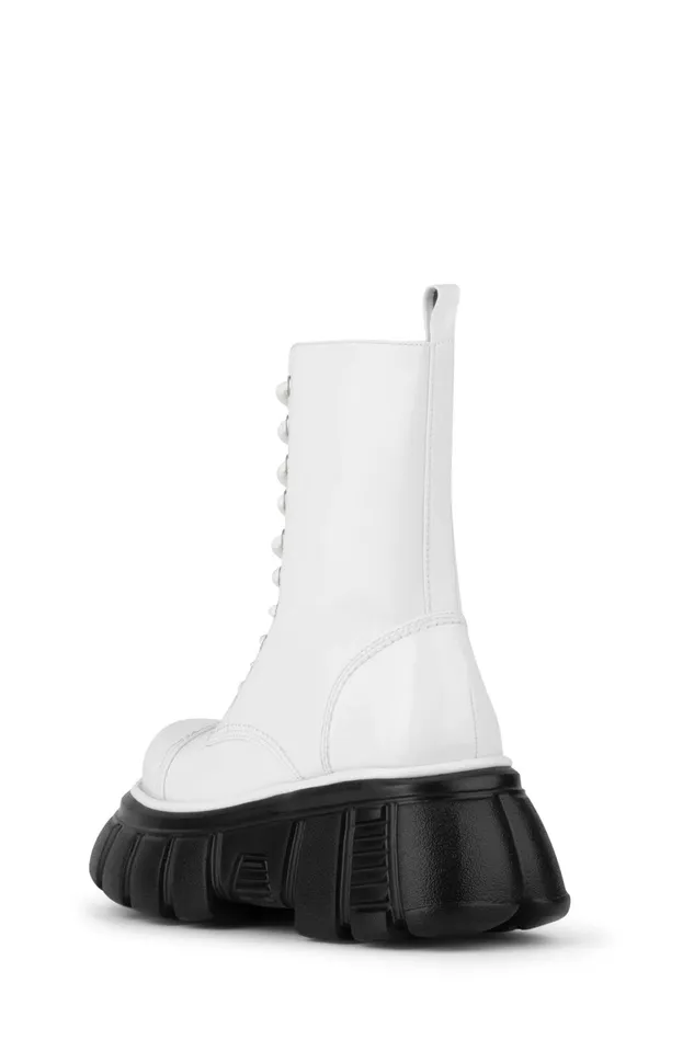 Women Jeffrey Campbell Boot STOMP White Box