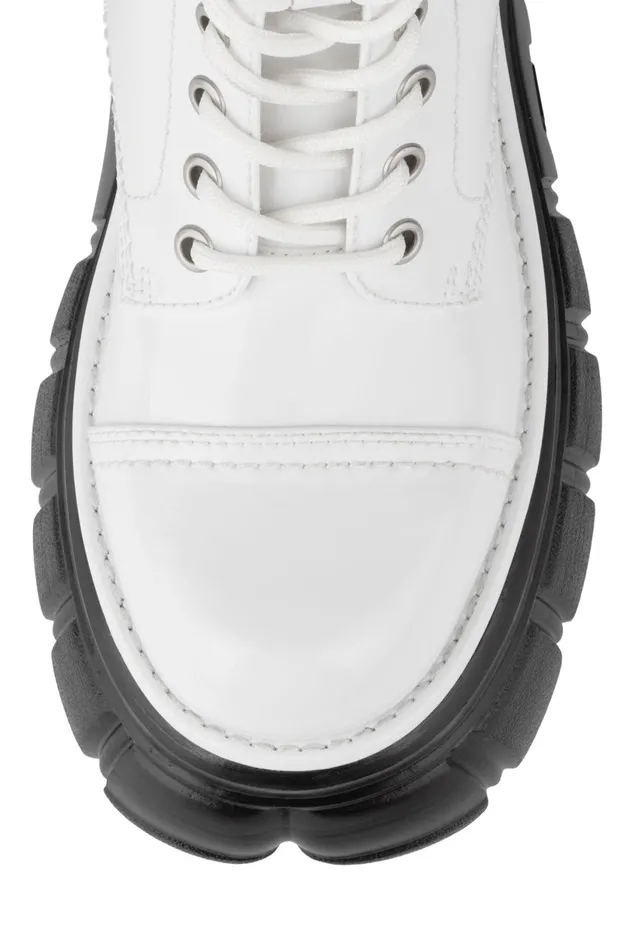 Women Jeffrey Campbell Boot STOMP White Box
