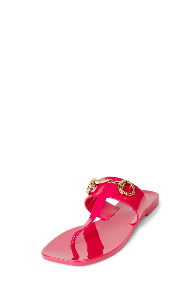 Women Jeffrey Campbell Flat ALILBIT Cream Shiny