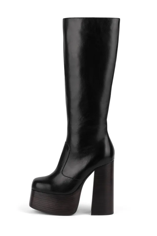Women Jeffrey Campbell Knee To Thigh HEYJOE Black