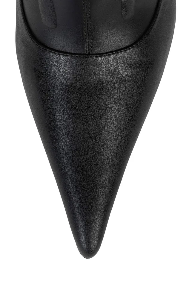 Women Jeffrey Campbell Knee To Thigh JEEPERS PREORDER Black ships By 920