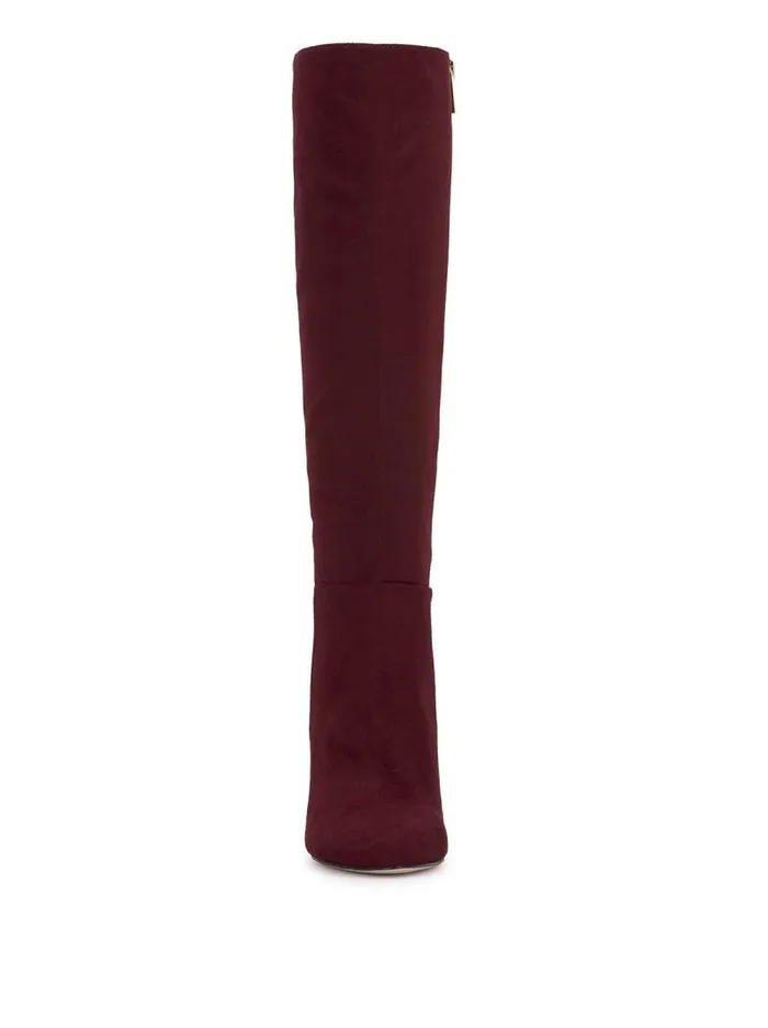 Women Jessica Simpson Boots and Booties Munna Knee High Boot In Dark Cherry