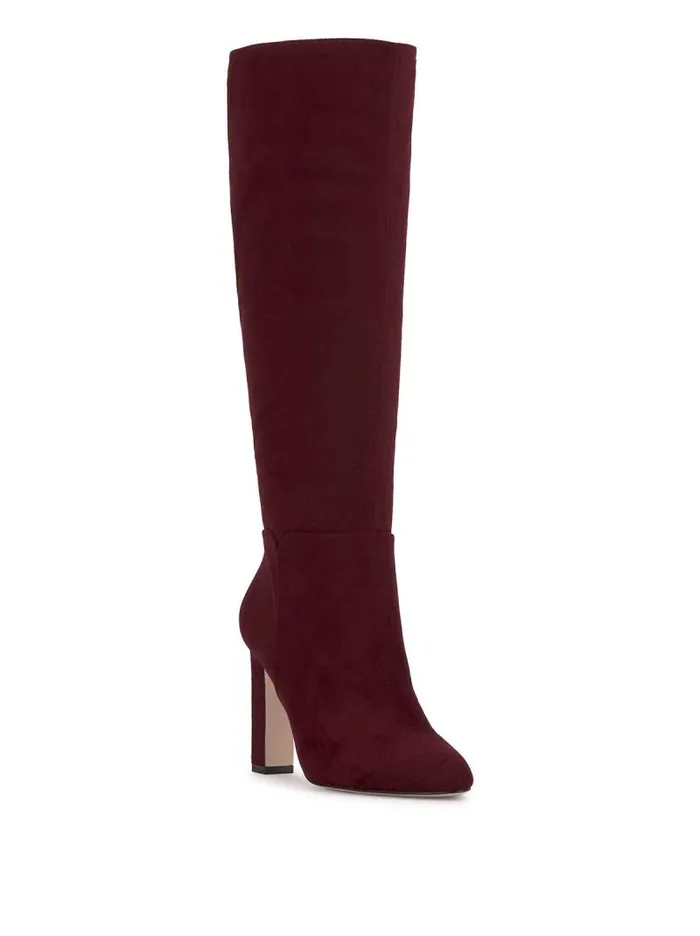 Women Jessica Simpson Boots and Booties Munna Knee High Boot In Dark Cherry