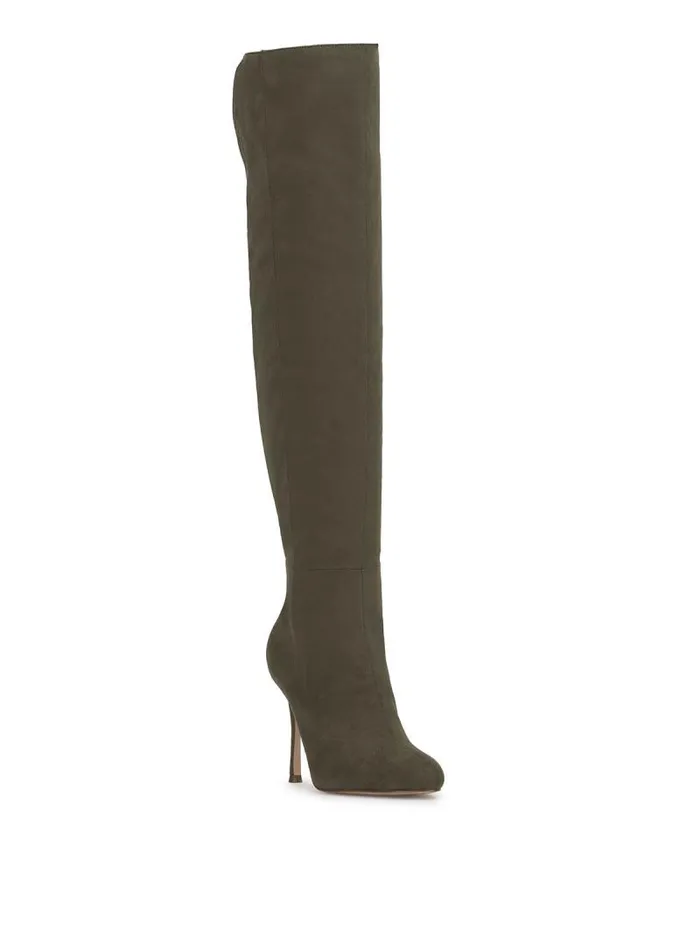 Women Jessica Simpson Boots and Booties Nicolosi Over The Knee Boot In Cargo Green