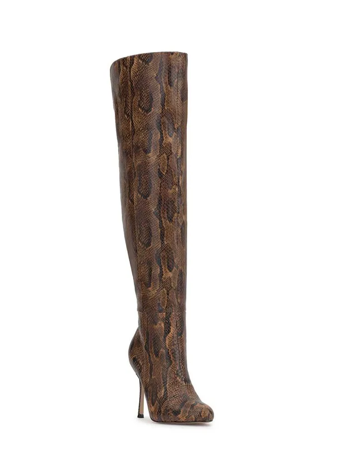 Women Jessica Simpson Boots and Booties Nicolosi Over The Knee Boot In Sand Snake