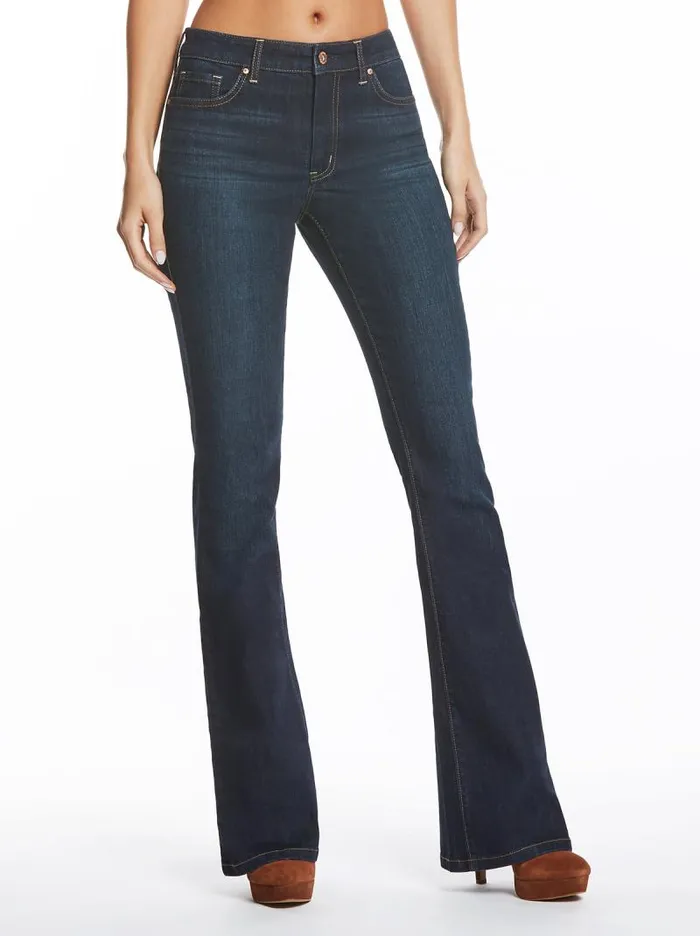 Women Jessica Simpson Bottoms Adored High Rise Flare In Flawless