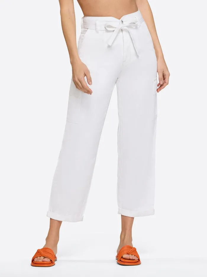 Women Jessica Simpson Bottoms Allie Utility Bottom In White