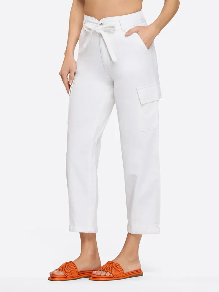 Women Jessica Simpson Bottoms Allie Utility Bottom In White