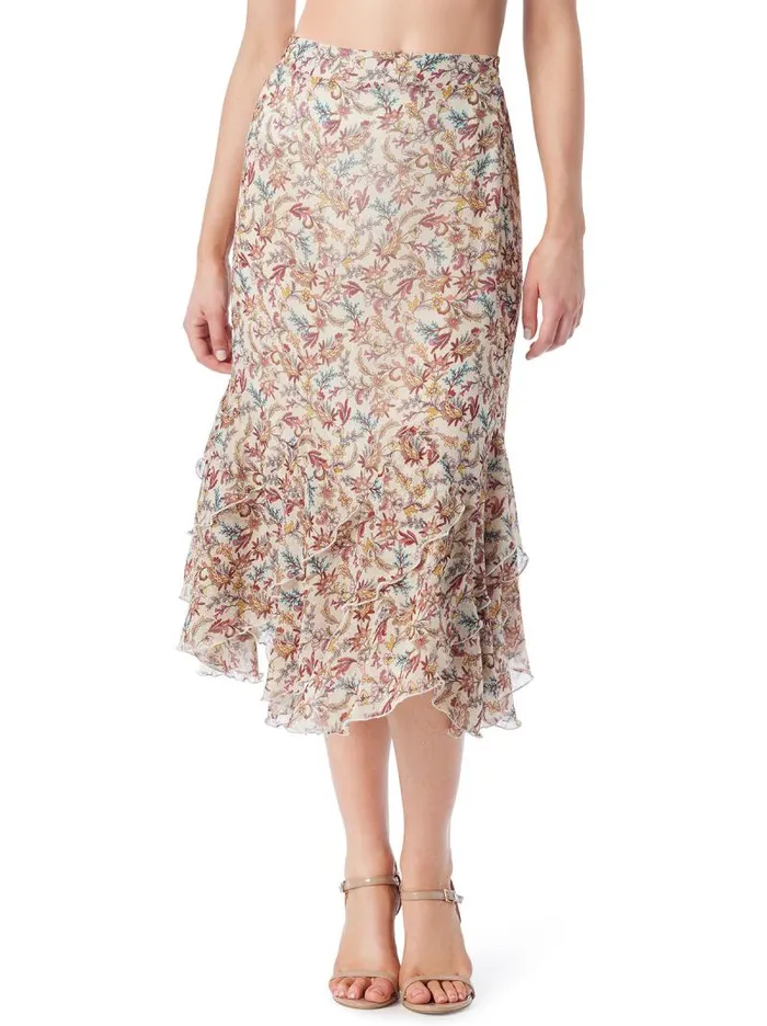 Women Jessica Simpson Bottoms Erie Skirt In Cartoon Florals