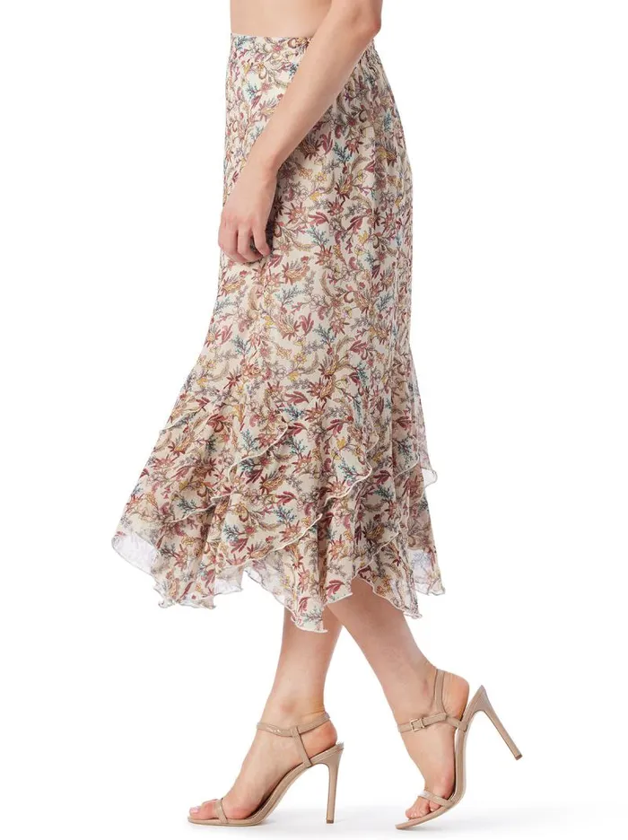 Women Jessica Simpson Bottoms Erie Skirt In Cartoon Florals