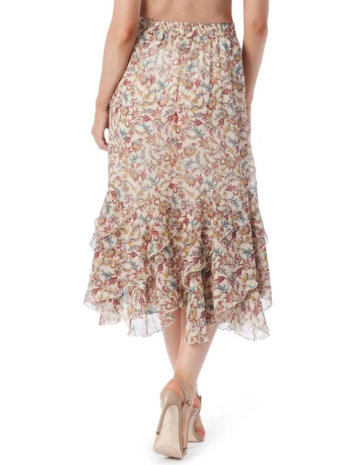 Women Jessica Simpson Bottoms Erie Skirt In Cartoon Florals