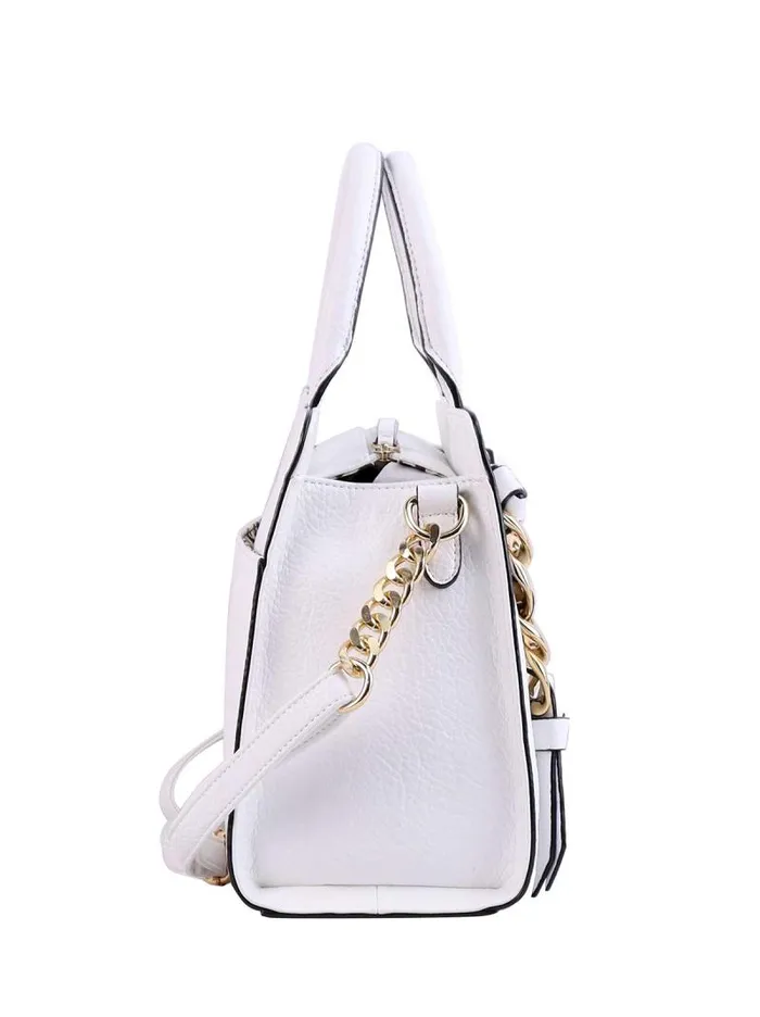 Women Jessica Simpson Crossbody Maison Satchel In White