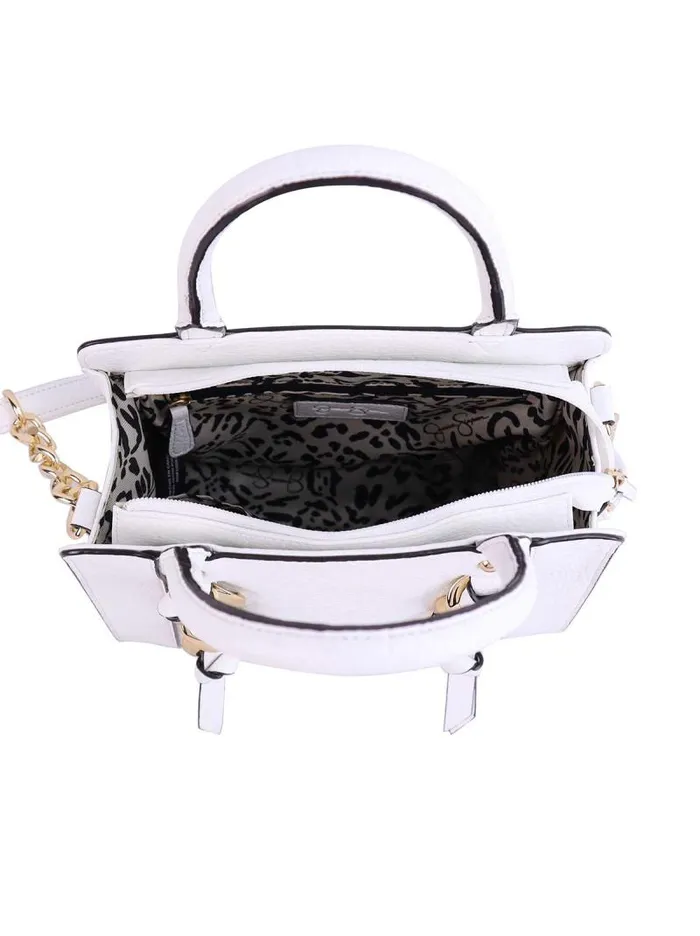Women Jessica Simpson Crossbody Maison Satchel In White