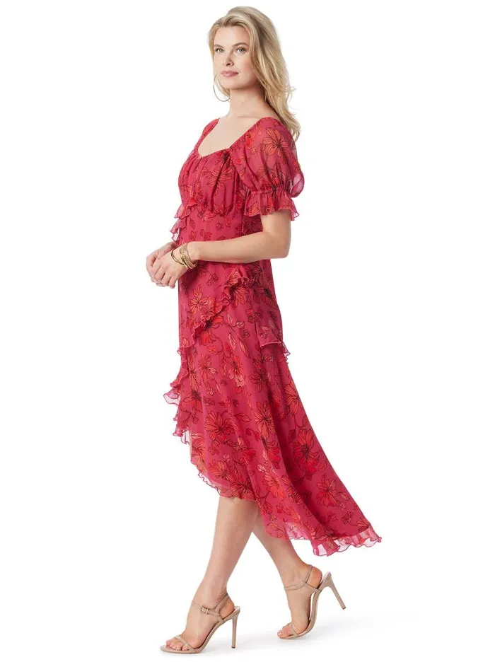 Women Jessica Simpson Dresses Monique Dress In Outlined Blossoms