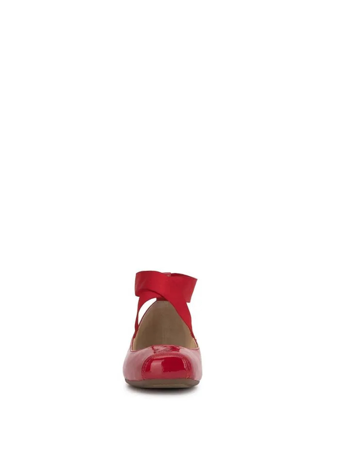 Women Jessica Simpson Flats Mandalaye Ballet Flat In Red Muse