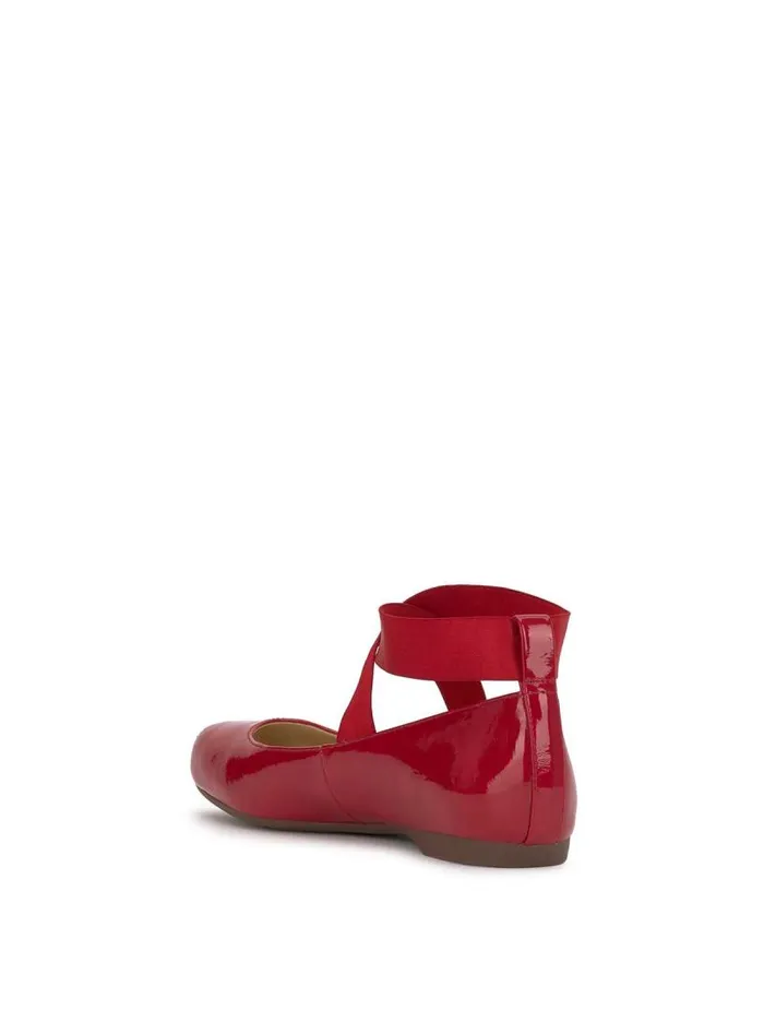 Women Jessica Simpson Flats Mandalaye Ballet Flat In Red Muse