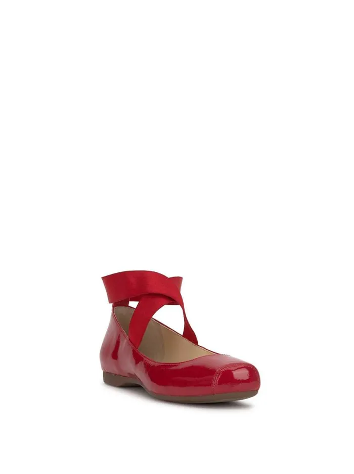 Women Jessica Simpson Flats Mandalaye Ballet Flat In Red Muse