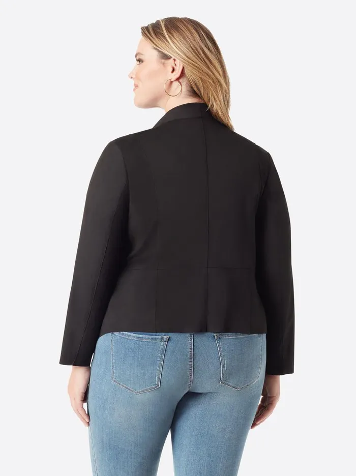Women Jessica Simpson Jackets Blazers and Kimonos Ibis Jacket In Black