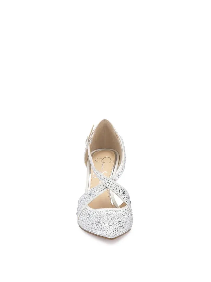 Women Jessica Simpson Pumps Accile High Heel In White