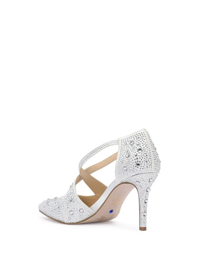 Women Jessica Simpson Pumps Accile High Heel In White