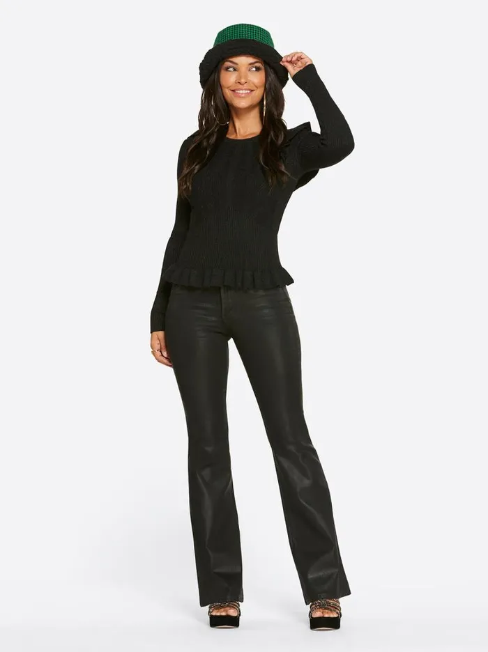 Women Jessica Simpson Tops and Tees Skye Sweater In Black