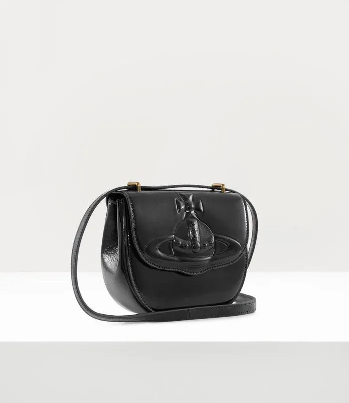 Women Jodie Saddle Bag Black Vivienne Westwood Crossbody Bags Women Jodie Saddle Bag Black Vivienne Westwood Crossbody Bags