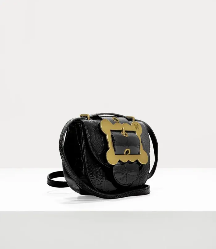 Women Jodie Saddle Bag Black Vivienne Westwood Handbags Women Jodie Saddle Bag Black Vivienne Westwood Handbags