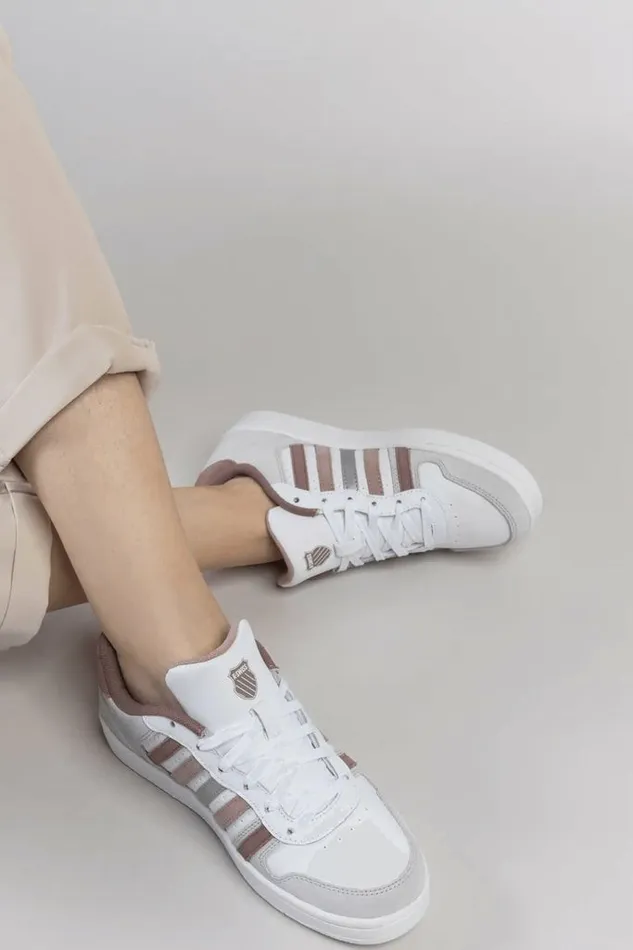 Women KSwiss Lifestyle COURT PALISADES Whitefawnantlersilver