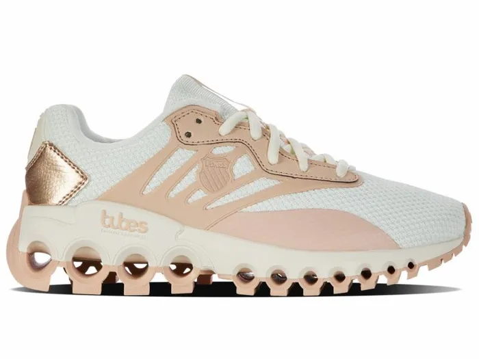Women KSwiss Lifestyle TUBES SPORT Star Whitecream Tanrose Gold