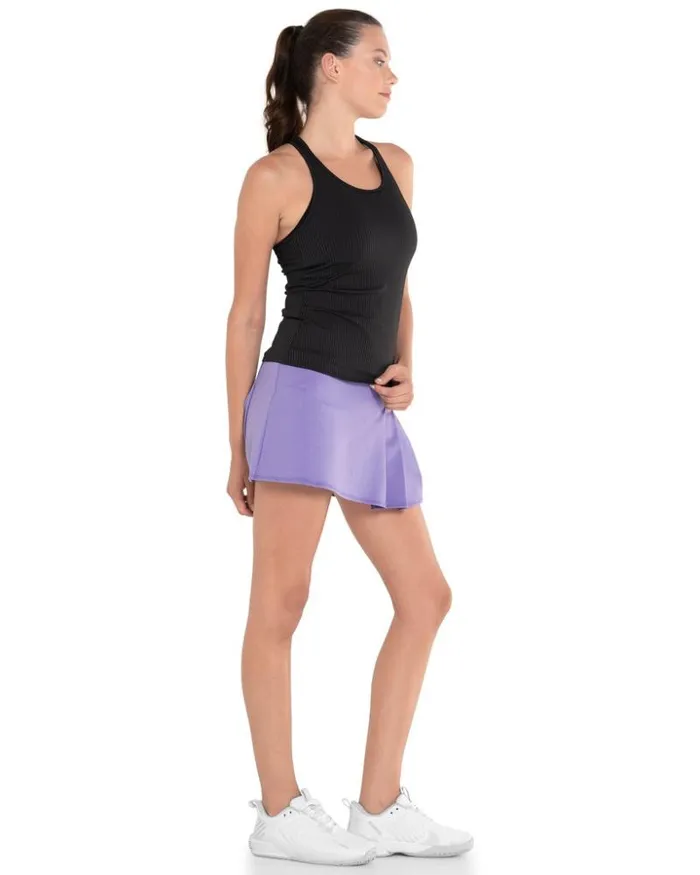 Women KSwiss TShirts and Tops RIB TANK WBRA Black