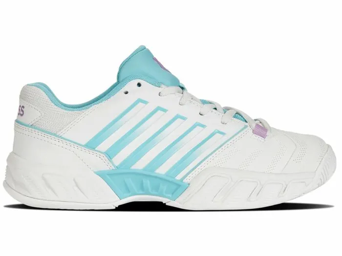 Women KSwiss Tennis BIGSHOT LIGHT 4 Brilliant Whiteangel Bluesheer Lilac