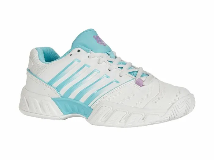 Women KSwiss Tennis BIGSHOT LIGHT 4 Brilliant Whiteangel Bluesheer Lilac