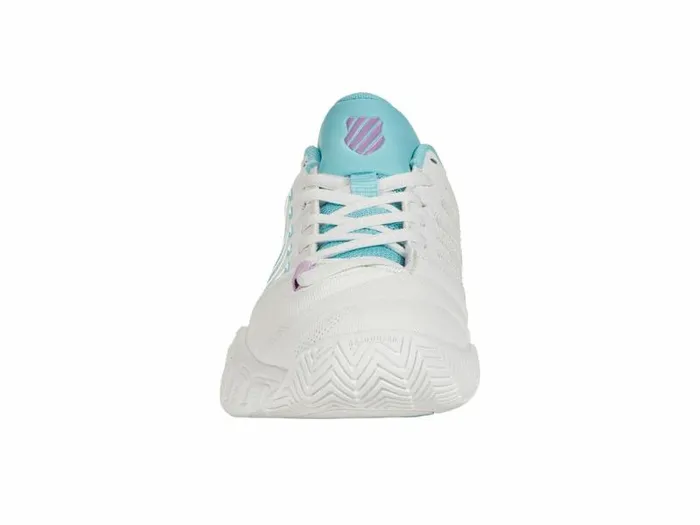 Women KSwiss Tennis BIGSHOT LIGHT 4 Brilliant Whiteangel Bluesheer Lilac